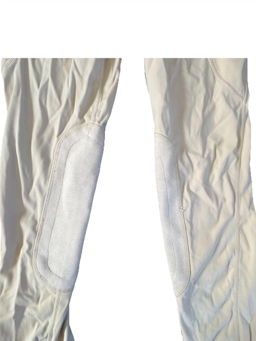 Baleaf Equestrian Riding Show Pants English Light Beige Size Youth Large Beeches - Picture 3 of 9